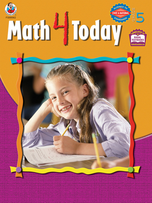 Title details for Math 4 Today, Grade 5 by Frank Schaffer Publications - Available